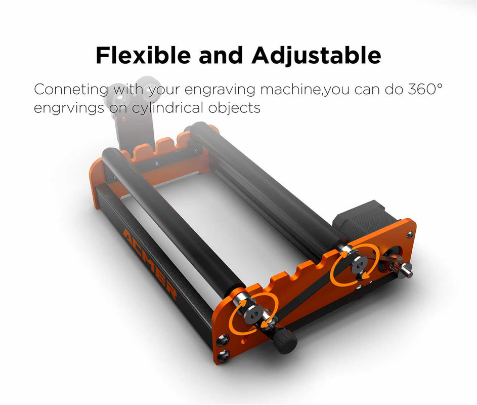 Acmer M2 Laser Engraver Rotário Roller Y Eixo Rotativo 360 Graus Roller Laser Graveur