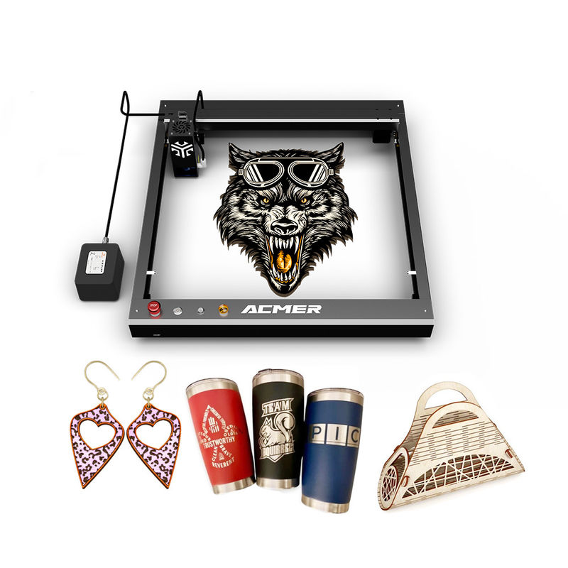 33W Laser Engraver para Madeira Alta Velocidade Cortador de Madeira Máquina a Laser RoHS Certificado