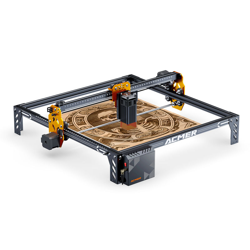 ACMER P1S Pro 6W Máquina de Gravação a Laser de Alta Precisão 24V 3A Laser de Diodo DC