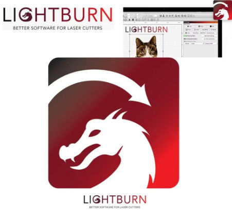 Software de controle de chave LightBurn LightBurn Gcode Licença chave para máquina de corte de gravura a laser