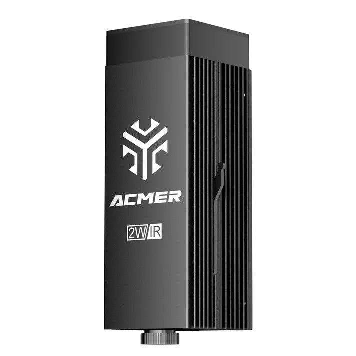 2W IR 1064nm Laser Module Kit Compatível com ACMER P1 Série 24V / 4A Adaptador de Potência