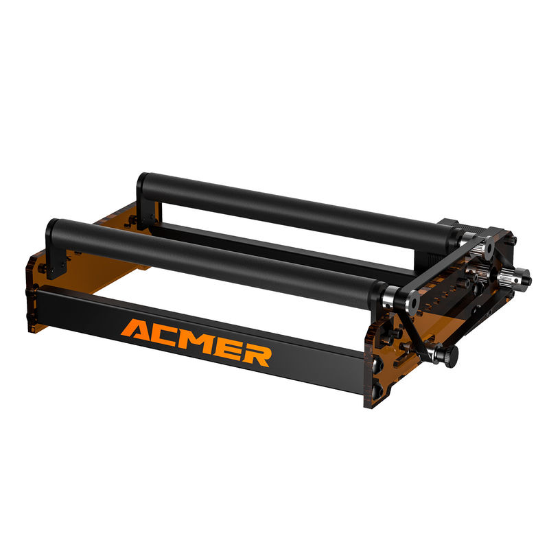 ACMER M3 Rolante rotativo ajustável de eixo Y Rolante rotativo 360° para gravador a laser